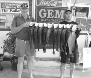 The jew have been running in the ‘Pin lately and these fish were caught by Lofty and Troy Herbst in the Logan River.